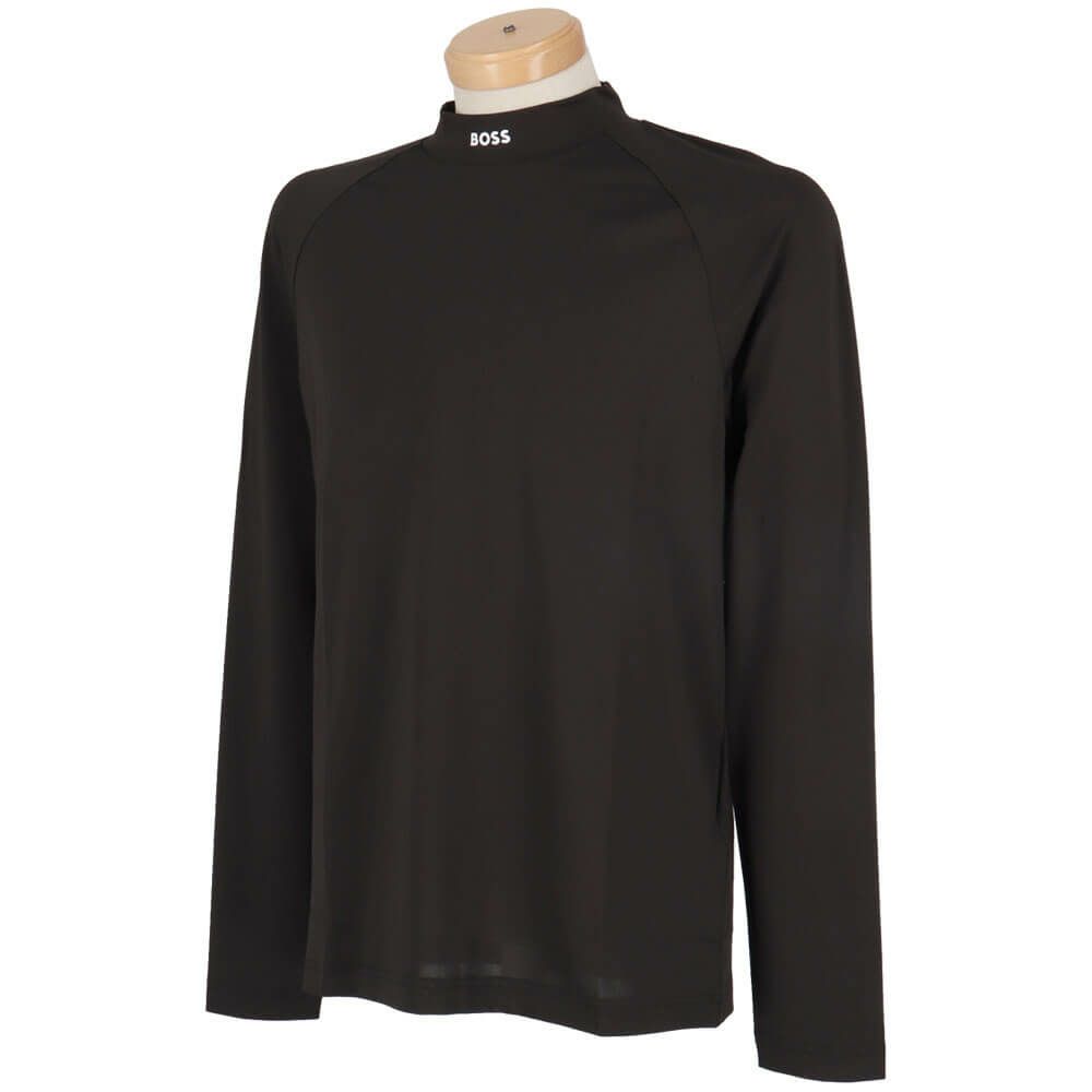 ボス BOSS　ロゴプリント 長袖 モックネックシャツ 50534388 画像3