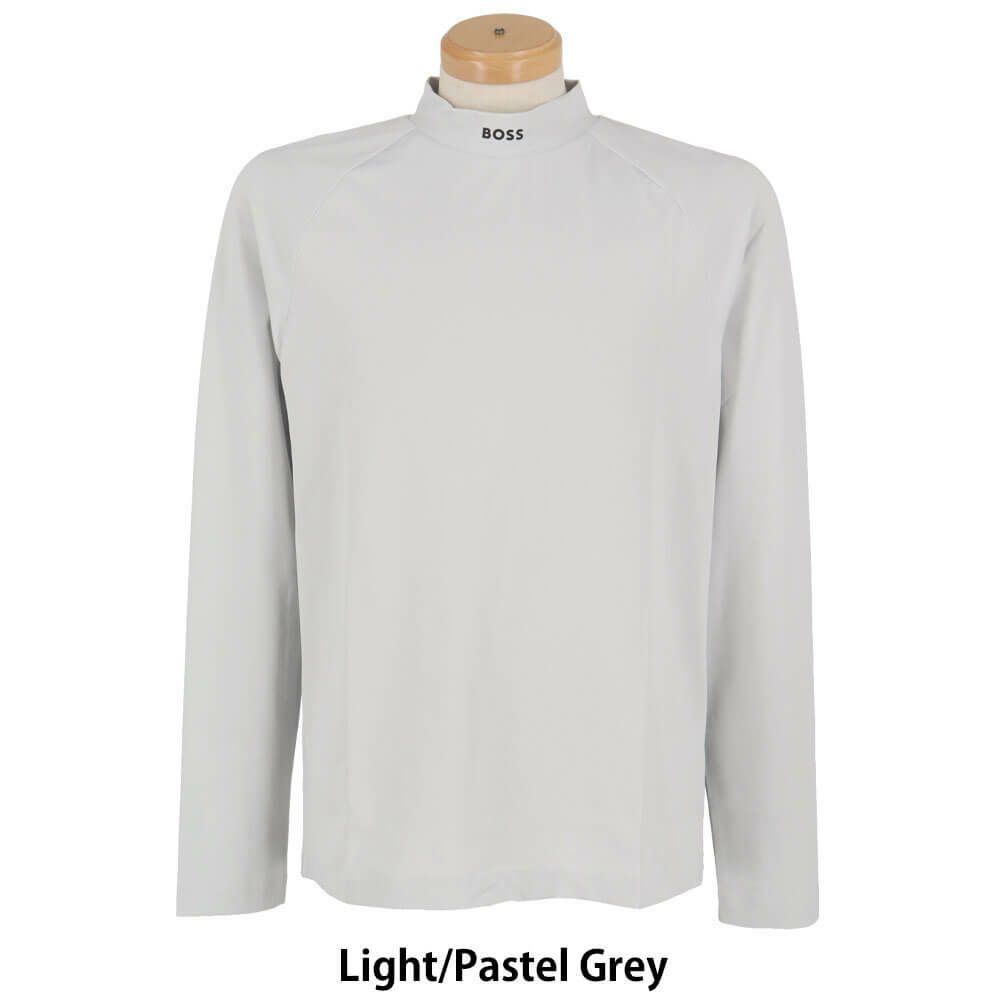 ボス BOSS　ロゴプリント 長袖 モックネックシャツ 50534388 画像4