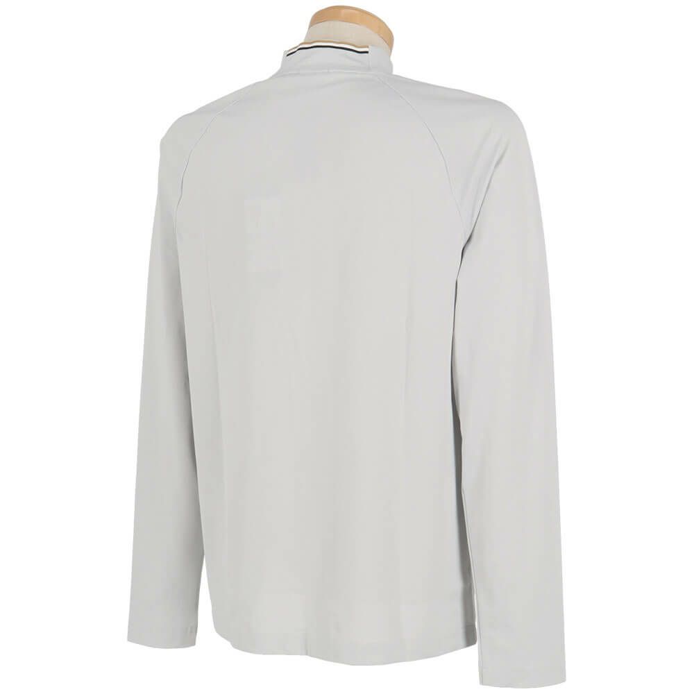 ボス BOSS　ロゴプリント 長袖 モックネックシャツ 50534388 画像5