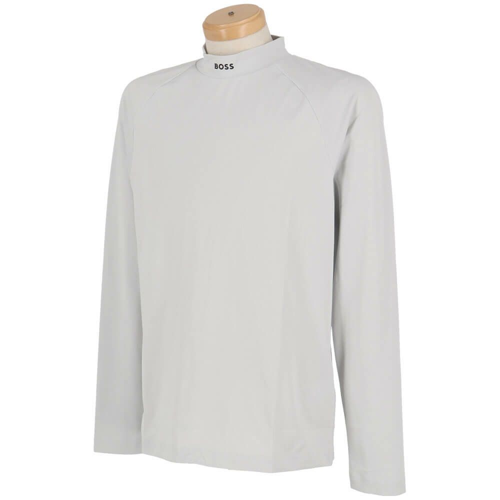ボス BOSS　ロゴプリント 長袖 モックネックシャツ 50534388 画像6