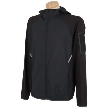 ボス BOSS　撥水 フード付き 長袖 フルジップ ジャケット 50535398 Black 画像3