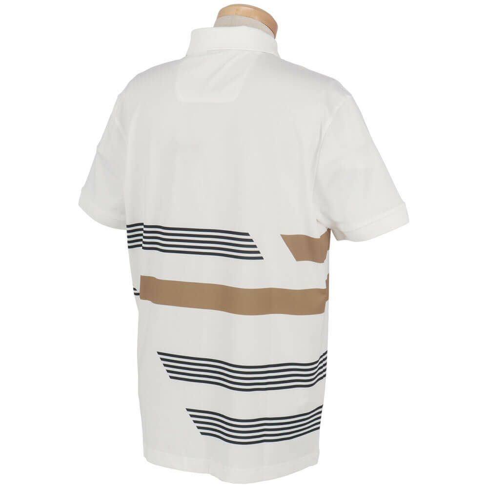 ボス BOSS　Paddy ストレッチジャージー ポロシャツ ストライププリント 半袖 ポロシャツ 50536785 画像3