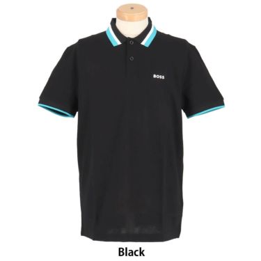 ボス BOSS　Paddy アクティブポロシャツ コントラストライン 半袖 ポロシャツ 50538101