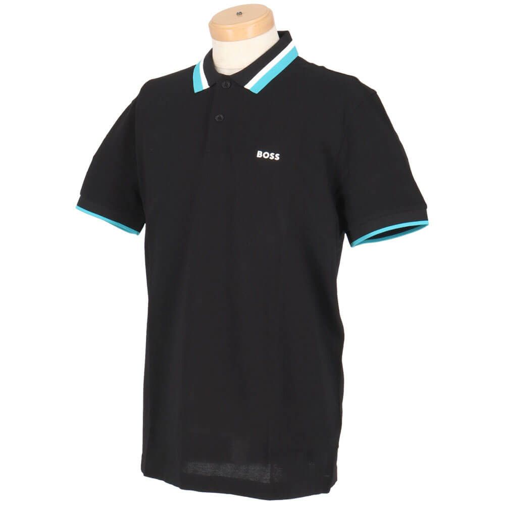 ボス BOSS　Paddy アクティブポロシャツ コントラストライン 半袖 ポロシャツ 50538101 画像3