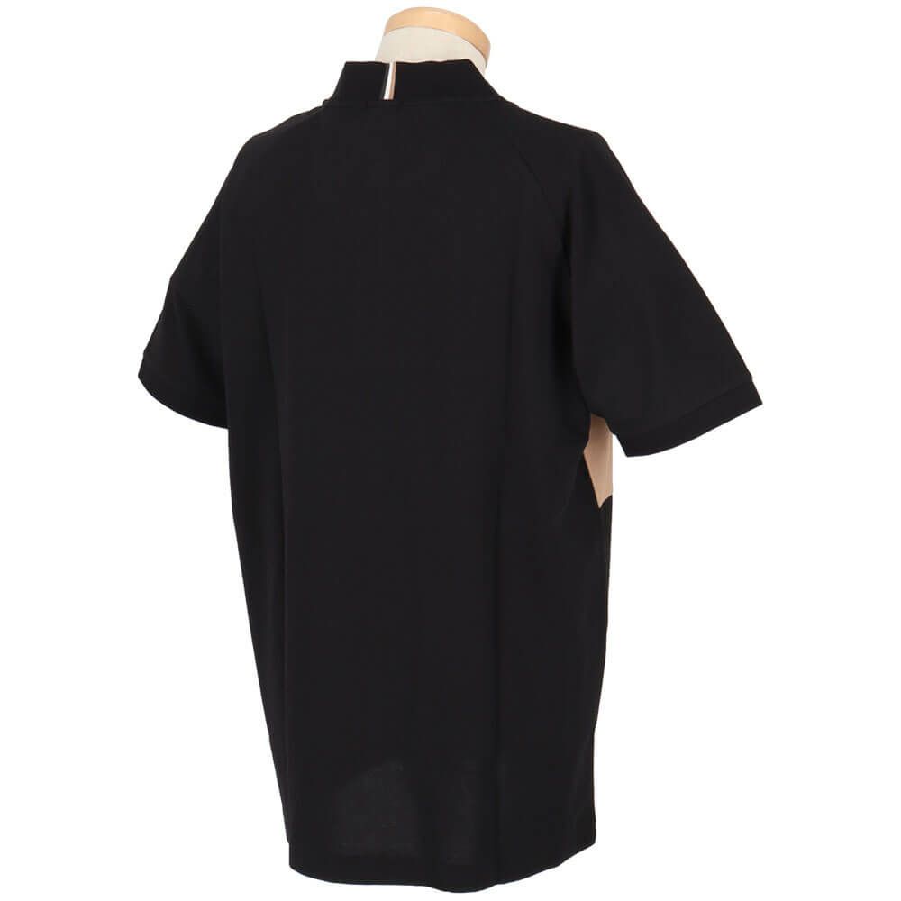 ボス BOSS　アクティブ コットンブレンド ブロックストライプ 半袖 ハーフジップシャツ 50538102 画像5