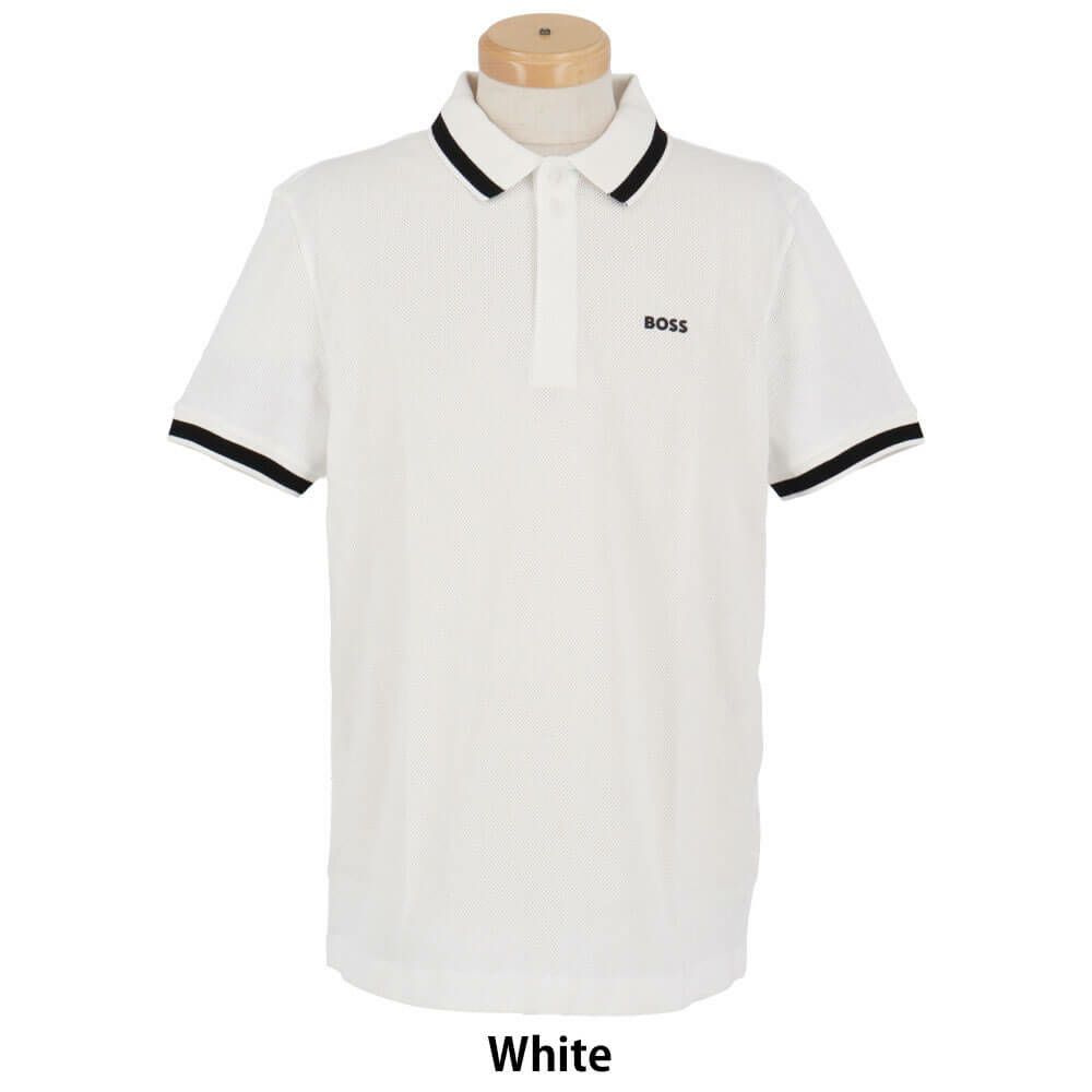 ボス BOSS　メッシュ地 半袖 ポロシャツ 50538160 画像4