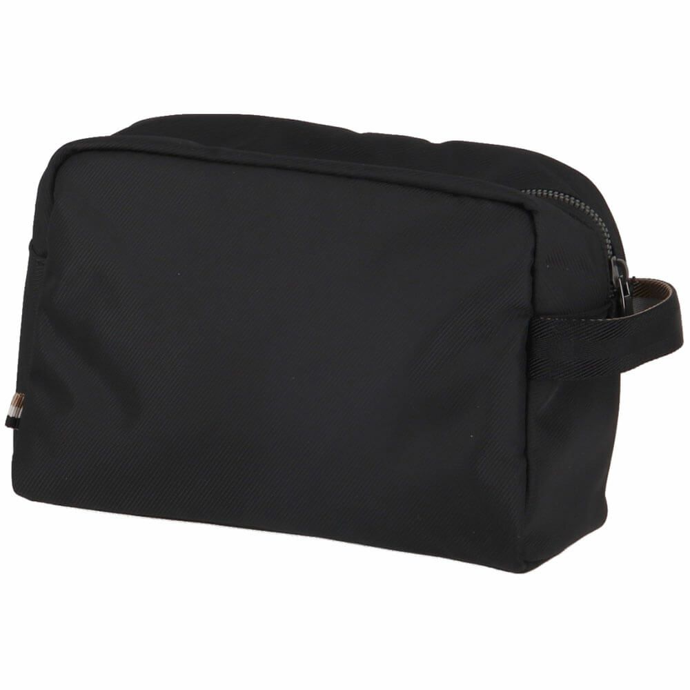 ボス BOSS　コントラストロゴ　トラベルポーチ 50529212 001 Black Black 画像3