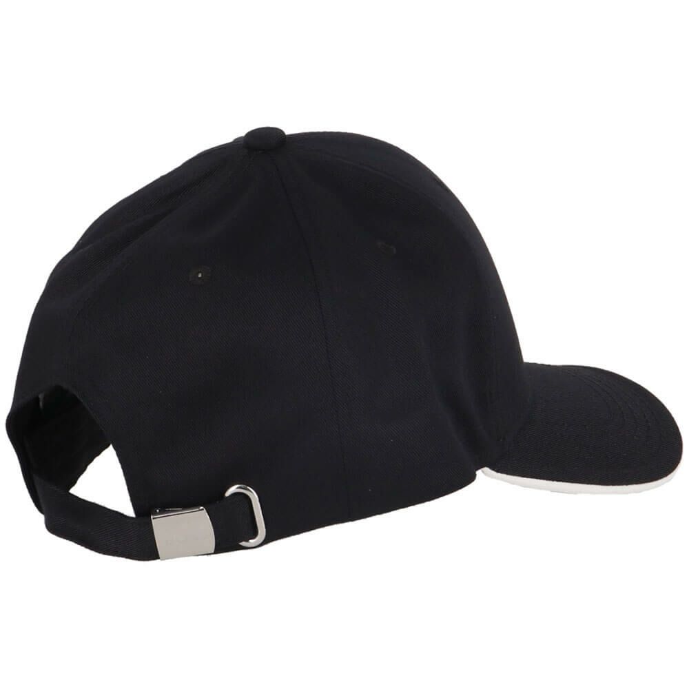 ボス BOSS　ロゴプリント コットンツイル キャップ 50519219 002　Black Black 画像3