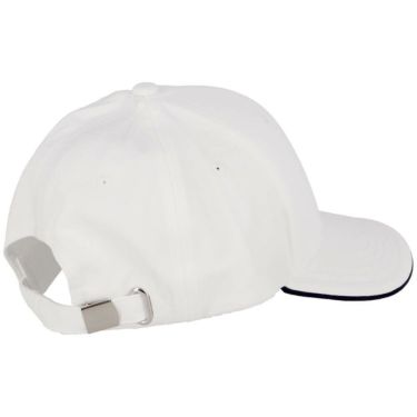 ボス BOSS　ロゴプリント コットンツイル キャップ 50519219 100　White White 画像3