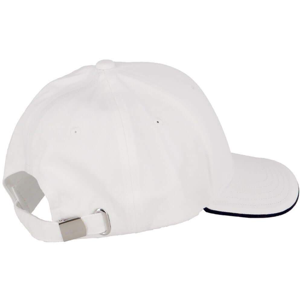 ボス BOSS　ロゴプリント コットンツイル キャップ 50519219 100　White White 画像3