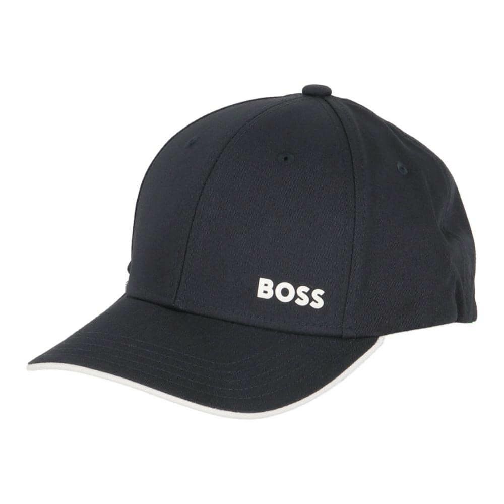 ボス BOSS　ロゴプリント コットンツイル キャップ 50519219 402 DarkBlue DarkBlue