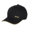 ボス BOSS　ロゴプリント コットンツイル キャップ 50519219 711 Gold Gold