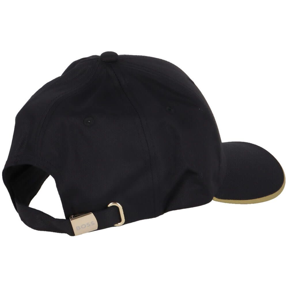 ボス BOSS　ロゴプリント コットンツイル キャップ 50519219 711 Gold Gold 画像3