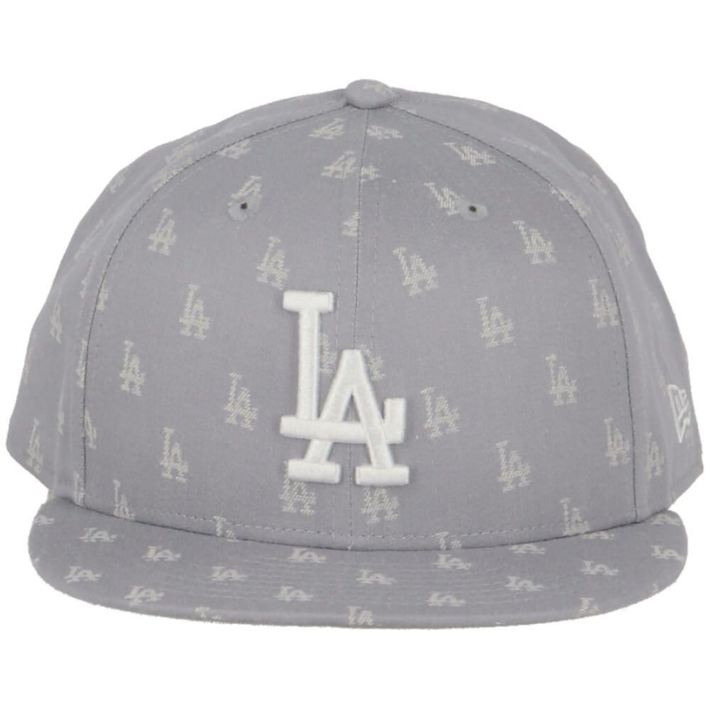 ニューエラ NEW ERA　キャップ 9FIFTY MLB Jacquard ロサンゼルス・ドジャース 14388576 グレー/ホワイト 画像3