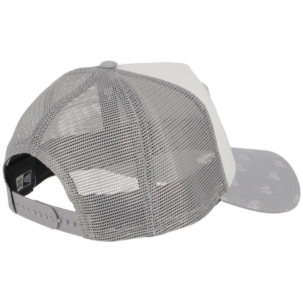 ニューエラ NEW ERA　キャップ 9FORTY A-Frame トラッカー MLB Jacquard ロサンゼルス・ドジャース 14388618 グレー/ホワイト 画像3