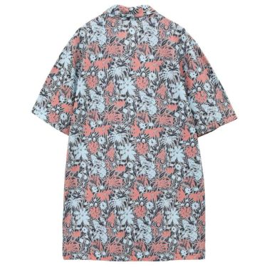 トラヴィスマシュー メンズ 総柄 半袖 ポロシャツ A40149J 2025年モデル ライトグレー