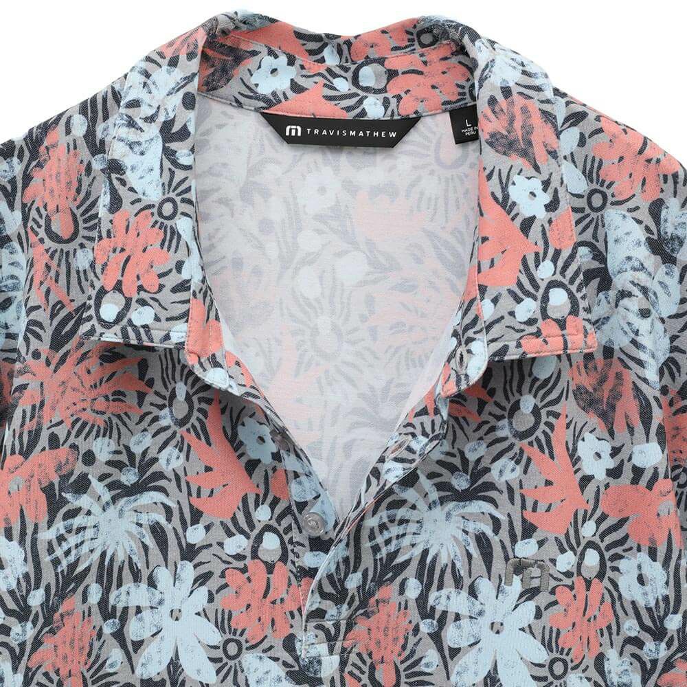 トラヴィスマシュー メンズ 総柄 半袖 ポロシャツ A40149J 2025年モデル 詳細4