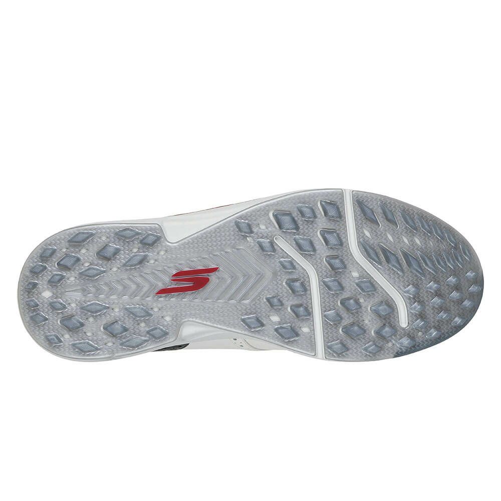 スケッチャーズ SKECHERS　GO GOLF スリップインズ プレステージ SL メンズ スパイクレス ゴルフシューズ 214126　2025年モデル ナチュラル/グレー（NTGY） 詳細3