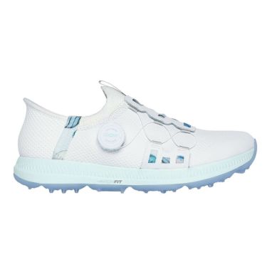 スケッチャーズ SKECHERS　GO GOLF スリップインズ エリート ファイブ レディース スパイクレス ゴルフシューズ 123062　2025年モデル ホワイト/マルチ（WMLT） 詳細4