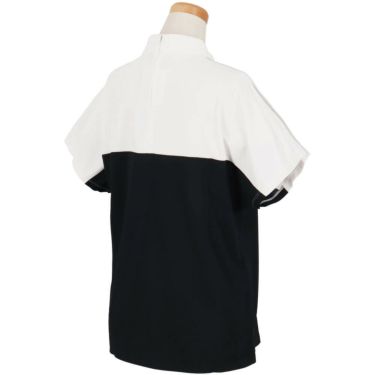 ジュン アンド ロペ JUN ＆ ROPE　レディース バイカラー 半袖 モックネック プルオーバー ERM35100　2025年モデル 詳細2