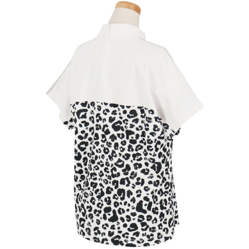 ジュン アンド ロペ JUN ＆ ROPE　レディース バイカラー 半袖 モックネック プルオーバー ERM35100　2025年モデル 詳細4