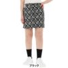 ジュン アンド ロペ JUN ＆ ROPE　レディース チェッカーボード ジャガード スカート ERC15150　2025年モデル ブラック
