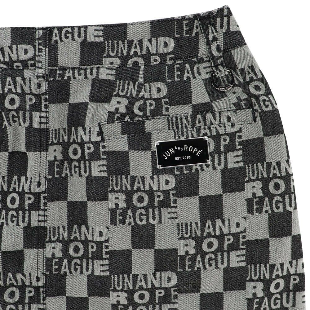 ジュン アンド ロペ JUN ＆ ROPE　レディース チェッカーボード ジャガード スカート ERC15150　2025年モデル 詳細4