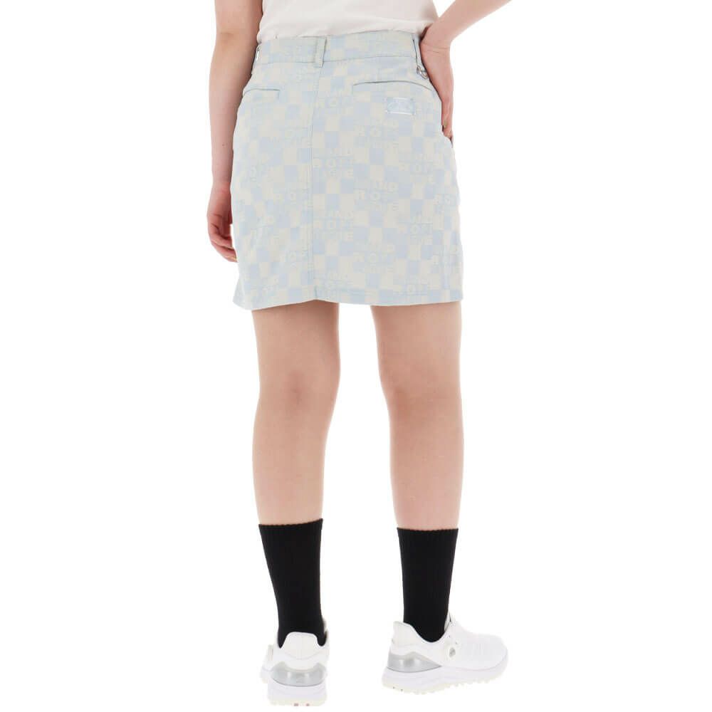 ジュン アンド ロペ JUN ＆ ROPE　レディース チェッカーボード ジャガード スカート ERC15150　2025年モデル 詳細6