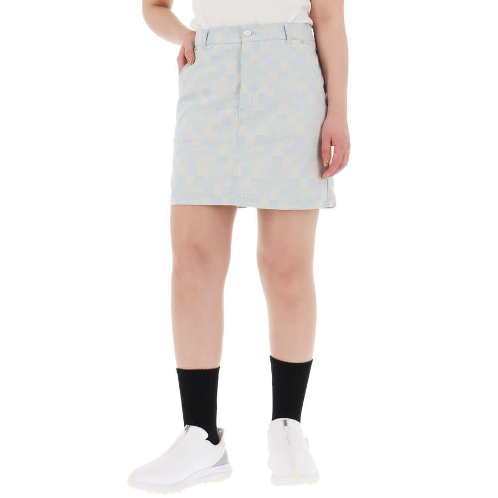 ジュン アンド ロペ JUN ＆ ROPE　レディース チェッカーボード ジャガード スカート ERC15150　2025年モデル 詳細7