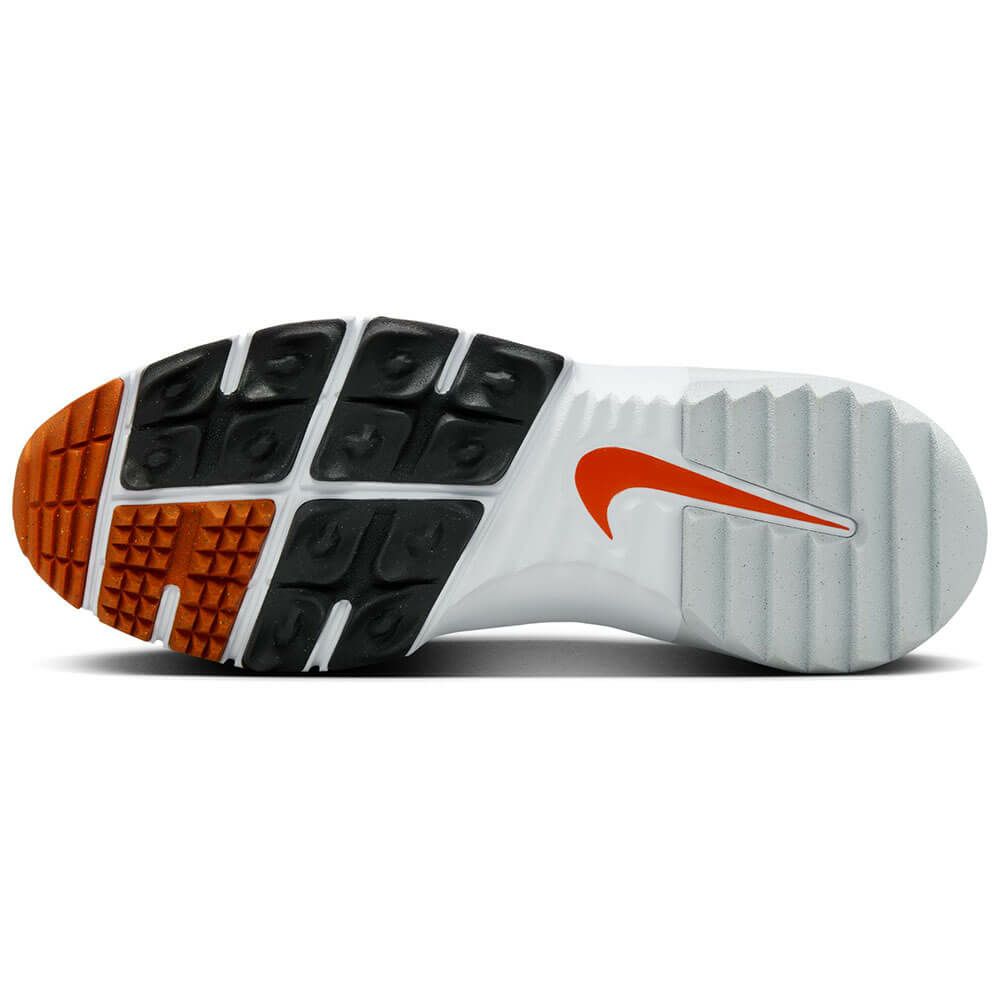 ナイキ NIKE　フリー ゴルフ スパイクレス ゴルフシューズ FN0332 103 ホワイト/オレンジ/ブラック 詳細2