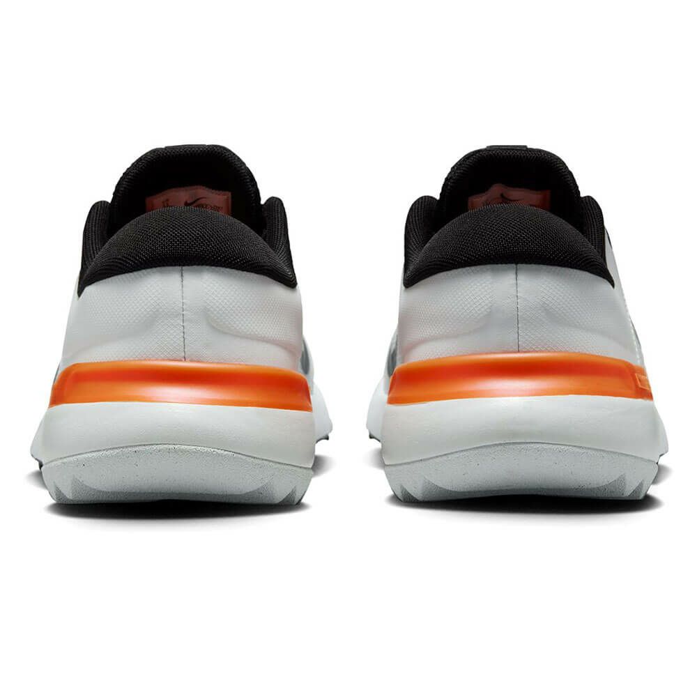 ナイキ NIKE　フリー ゴルフ スパイクレス ゴルフシューズ FN0332 103 ホワイト/オレンジ/ブラック 詳細5