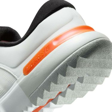 ナイキ NIKE　フリー ゴルフ スパイクレス ゴルフシューズ FN0332 103 ホワイト/オレンジ/ブラック 詳細7