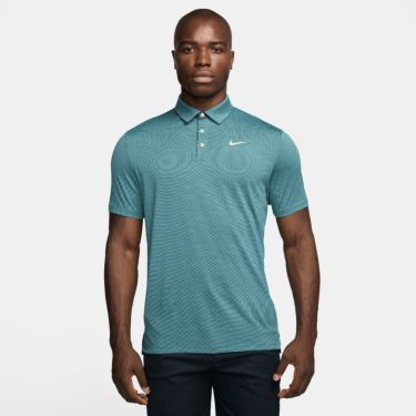 ナイキ NIKE　メンズ Dri-FIT 半袖 ポロシャツ FZ7531 379 ミネラルティール/ペールアイボリー　2025年モデル 詳細1