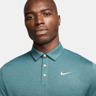 ナイキ NIKE　メンズ Dri-FIT 半袖 ポロシャツ FZ7531 379 ミネラルティール/ペールアイボリー　2025年モデル 詳細3
