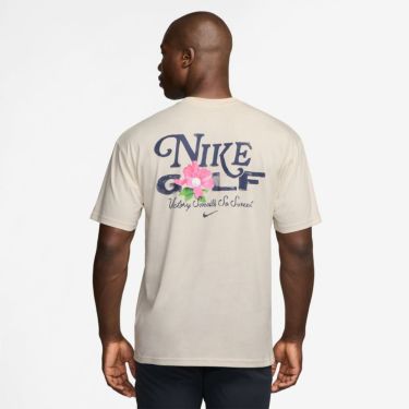 ナイキ NIKE　メンズ バックプリント ドロップショルダー 半袖 Tシャツ HJ3477 104 ライトオールウッドブラウン　2025年モデル 詳細2