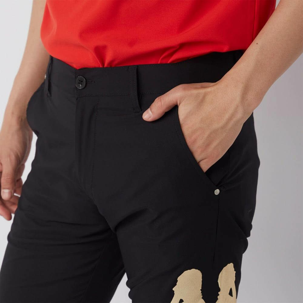 カッパ Kappa　メンズ ロングパンツ 615-307 BK　2025年モデル 詳細4