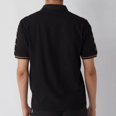カッパ Kappa　メンズ 半袖 ポロシャツ 615-606 BK　2025年モデル 詳細1