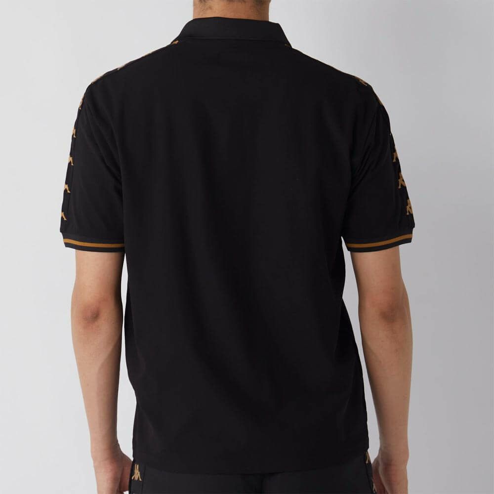 カッパ Kappa　メンズ 半袖 ポロシャツ 615-606 BK　2025年モデル 詳細1