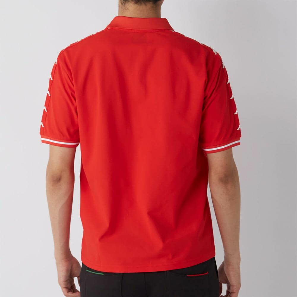 カッパ Kappa　メンズ 半袖 ポロシャツ 615-606 RD　2025年モデル 詳細1