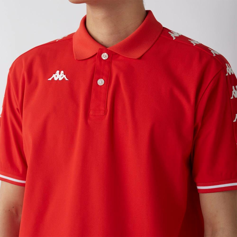 カッパ Kappa　メンズ 半袖 ポロシャツ 615-606 RD　2025年モデル 詳細3