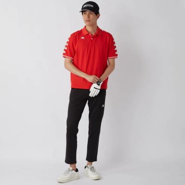 カッパ Kappa　メンズ 半袖 ポロシャツ 615-606 RD　2025年モデル 詳細5