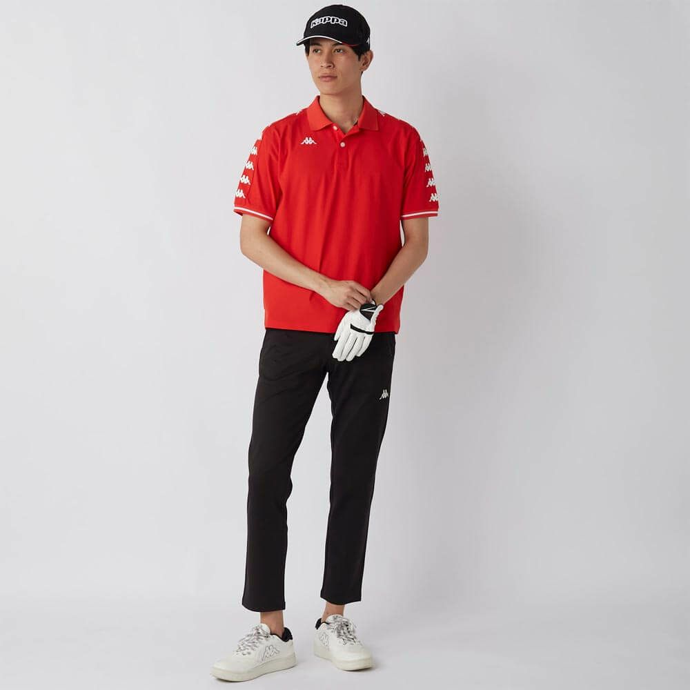 カッパ Kappa　メンズ 半袖 ポロシャツ 615-606 RD　2025年モデル 詳細5