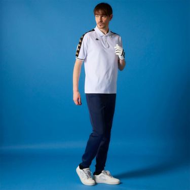 カッパ Kappa　メンズ 半袖 ポロシャツ 615-606 WT　2025年モデル 詳細2