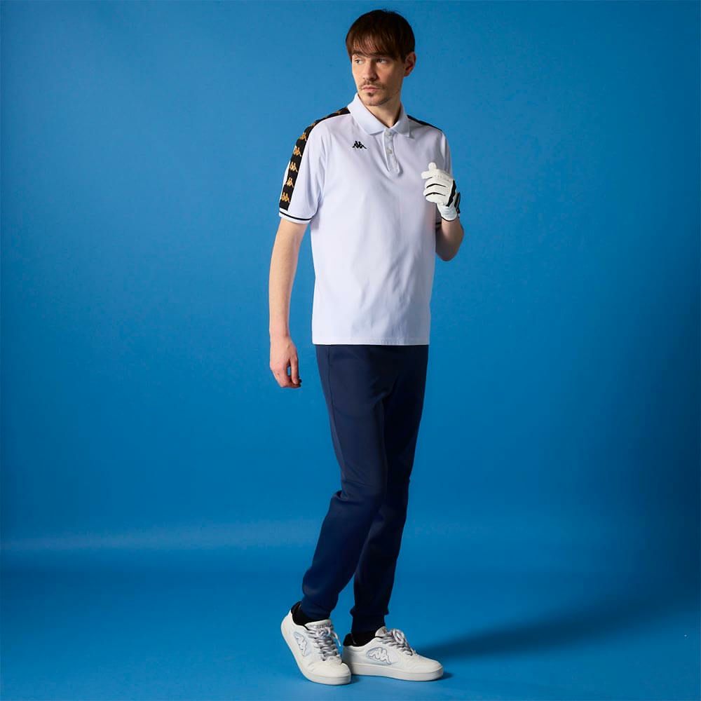 カッパ Kappa　メンズ 半袖 ポロシャツ 615-606 WT　2025年モデル 詳細2