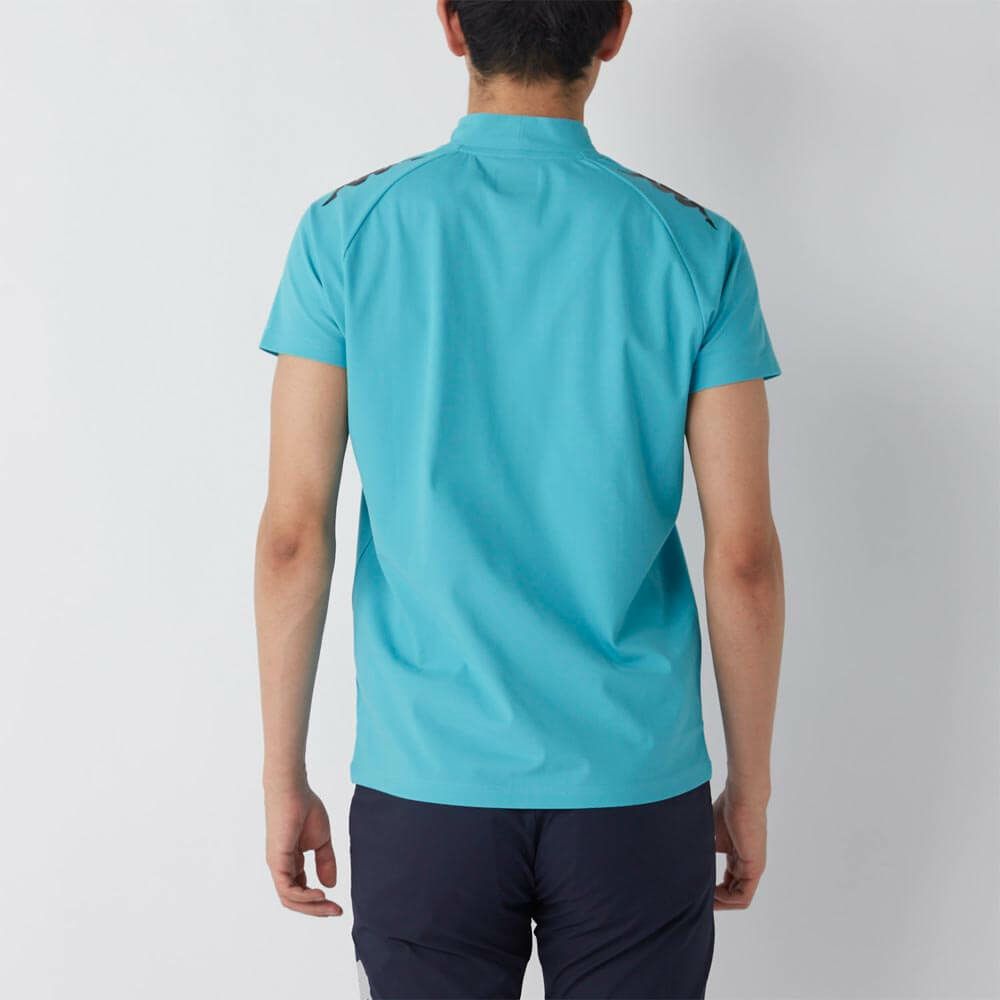 カッパ Kappa　メンズ モックネックTシャツ 615-608 TQ　2025年モデル 詳細1