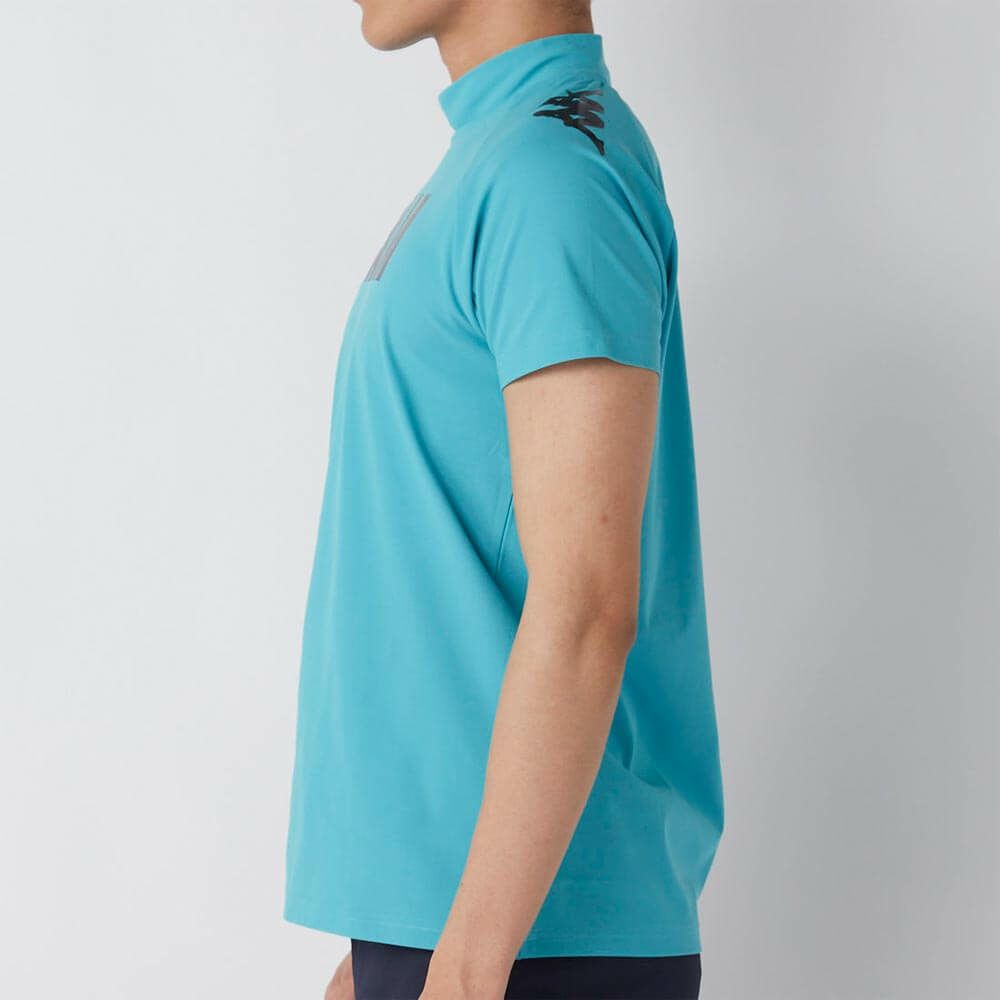 カッパ Kappa　メンズ モックネックTシャツ 615-608 TQ　2025年モデル 詳細2