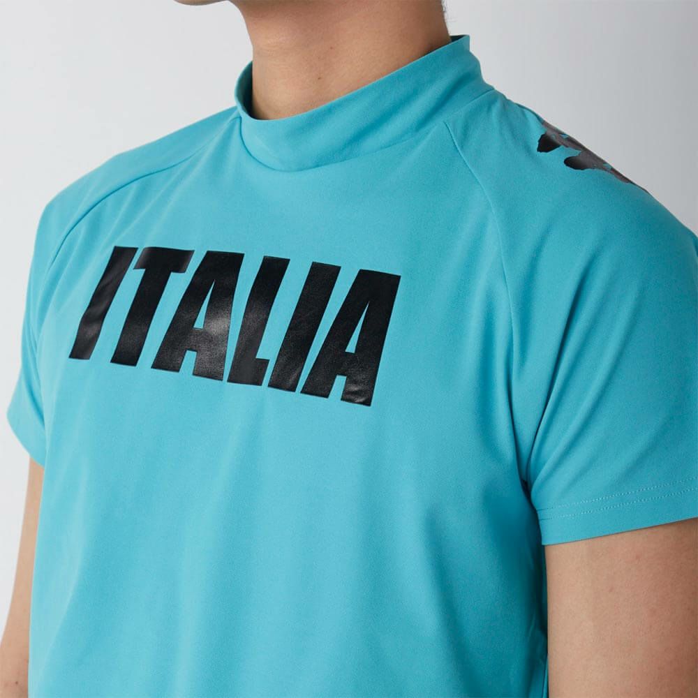 カッパ Kappa　メンズ モックネックTシャツ 615-608 TQ　2025年モデル 詳細3