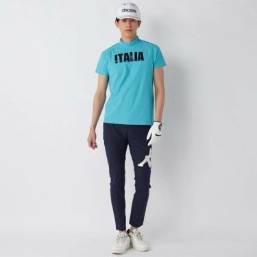 カッパ Kappa　メンズ モックネックTシャツ 615-608 TQ　2025年モデル 詳細5