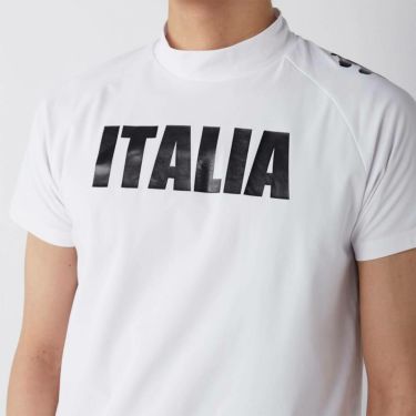 カッパ Kappa　メンズ モックネックTシャツ 615-608 WT　2025年モデル 詳細3