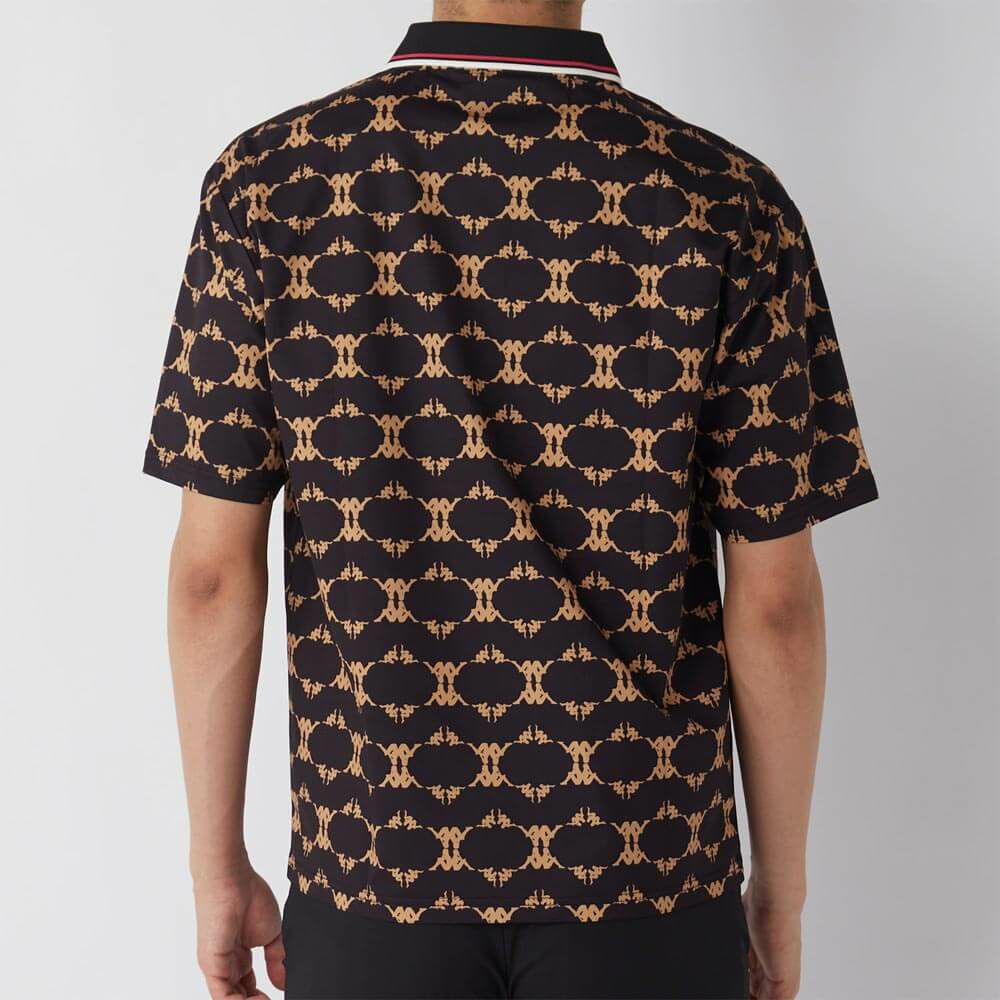 カッパ Kappa　メンズ 半袖 ポロシャツ 615-612 BK　2025年モデル 詳細1